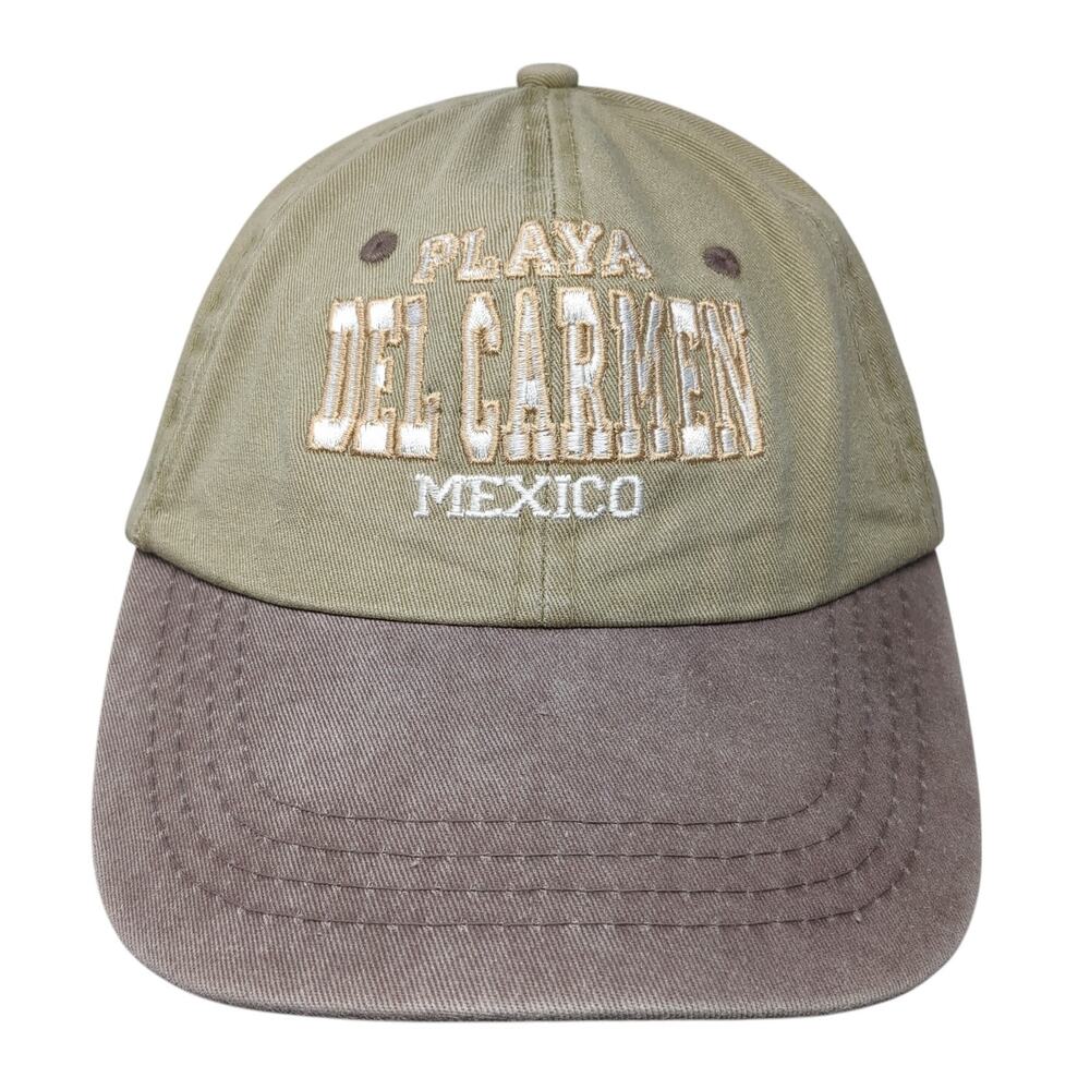 Playa Del Carmen Mexico Baseball Cap Multicolor One Size Adjustable Embroidered